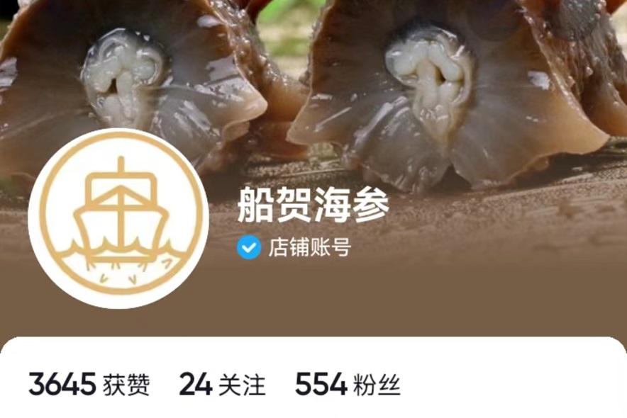 船贺海参丨自营滋补品直播电商